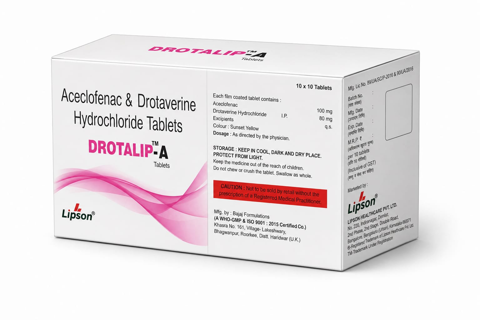 Drotalip-A Tablets